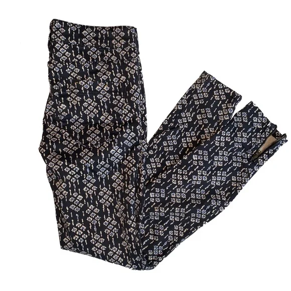 EUC! Anthropologie Pilcro Serif Sateen Zip Ankle Skinny - 25 - Picture 5 of 7